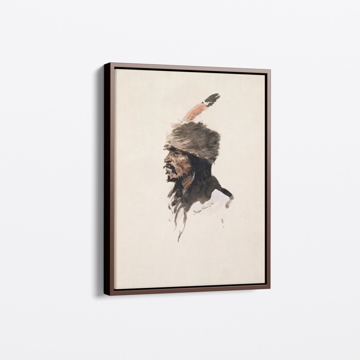 Portrait of a Native | Frederic Remington | Ave Legato Art Prints