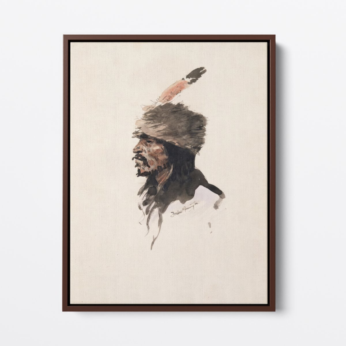 Portrait of a Native | Frederic Remington | Ave Legato Art Prints