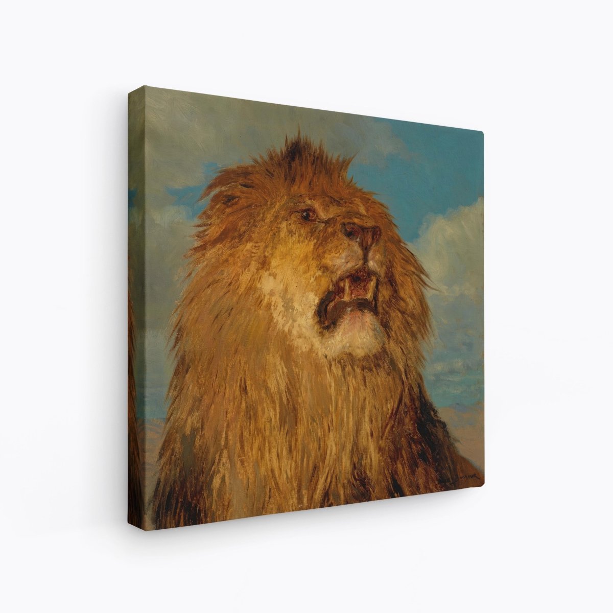 Portrait of a Raised Lion | Rosa Bonheur | Ave Legato Art Prints