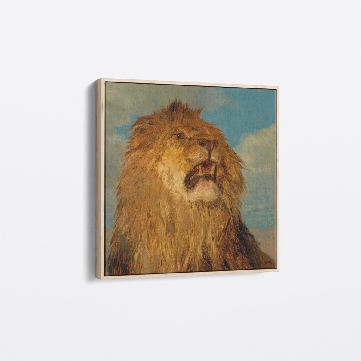 Portrait of a Raised Lion | Rosa Bonheur | Ave Legato Art Prints