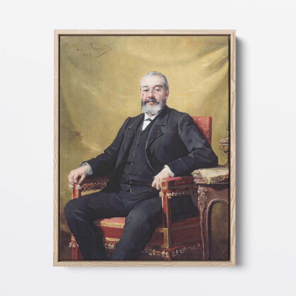 Portrait of Dr. Adrien Proust | Laure Brouardel | Ave Legato Art Prints