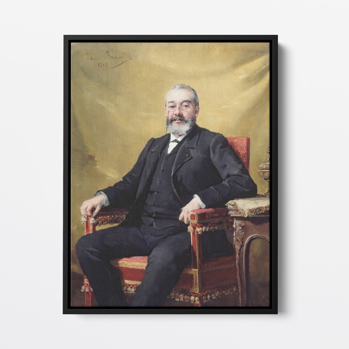 Portrait of Dr. Adrien Proust | Laure Brouardel | Ave Legato Art Prints