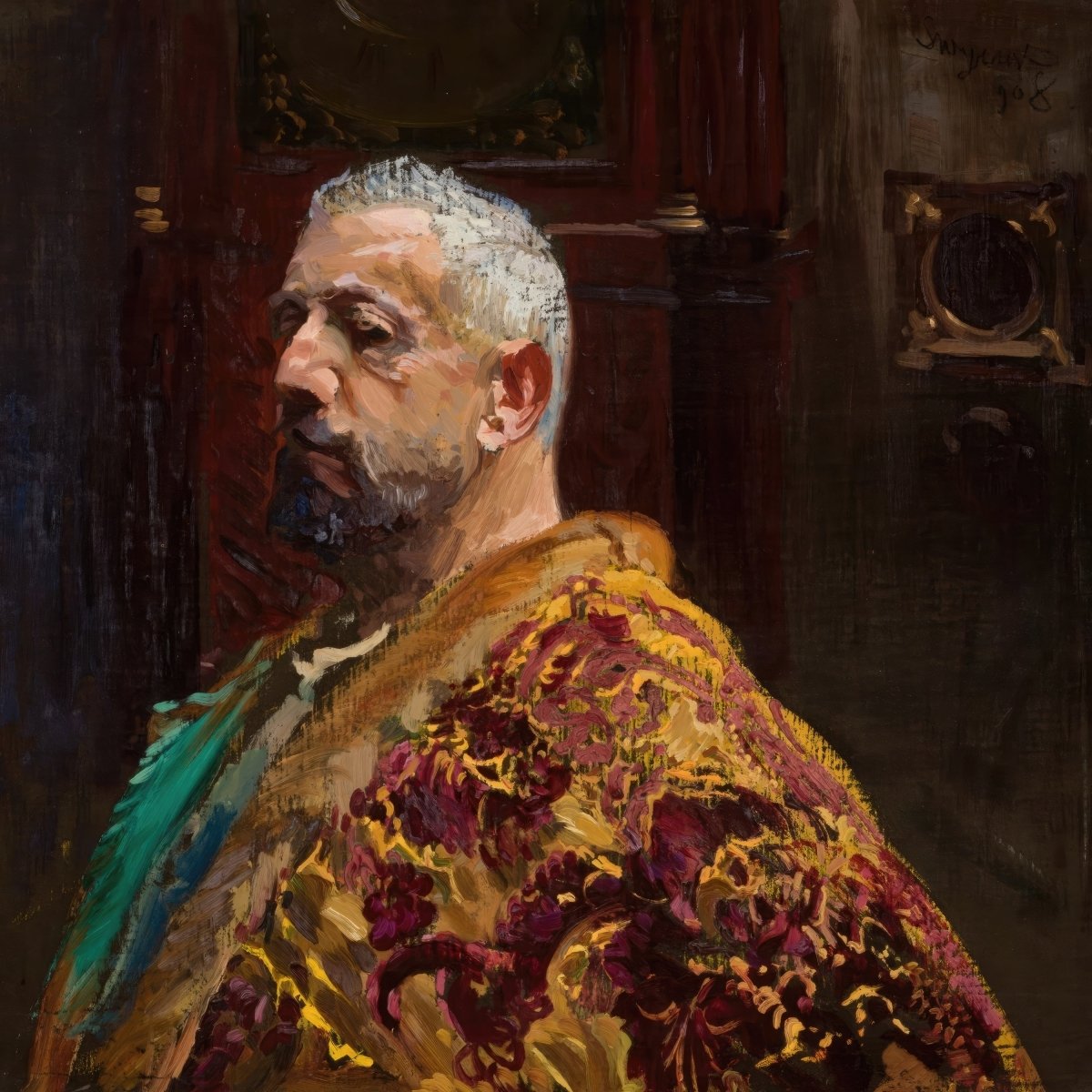 Portrait of Erazm Barącz | Leon Wyczółkowski | Ave Legato Art Prints