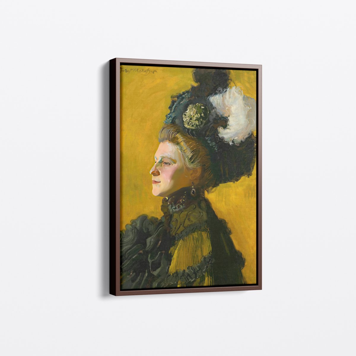 Portrait of the Artist's Wife | Jozef Mehoffer | Ave Legato Art Prints