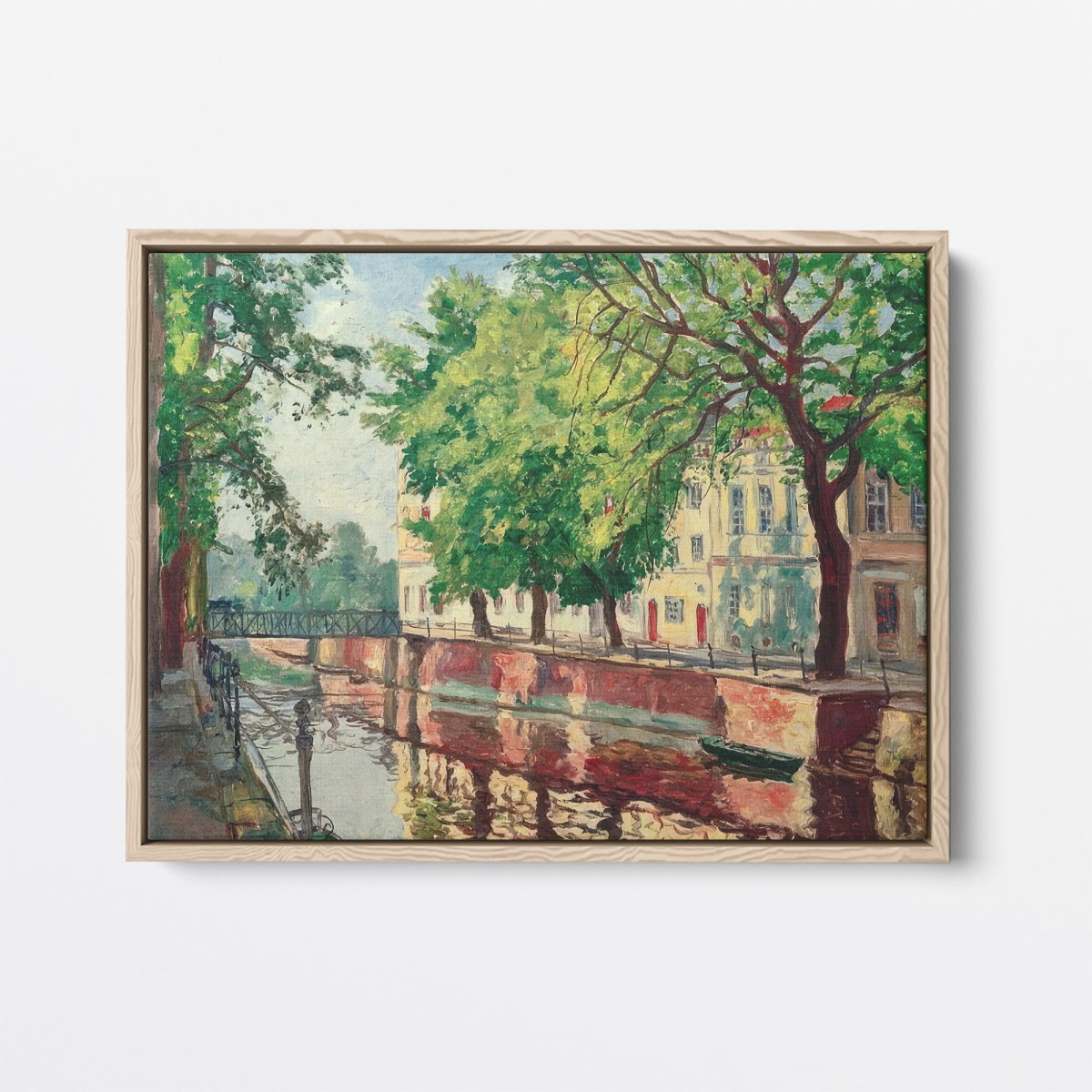 Potsdam Canal II | Philipp Franck | Ave Legato | Canvas Art Prints | Vintage Artwork