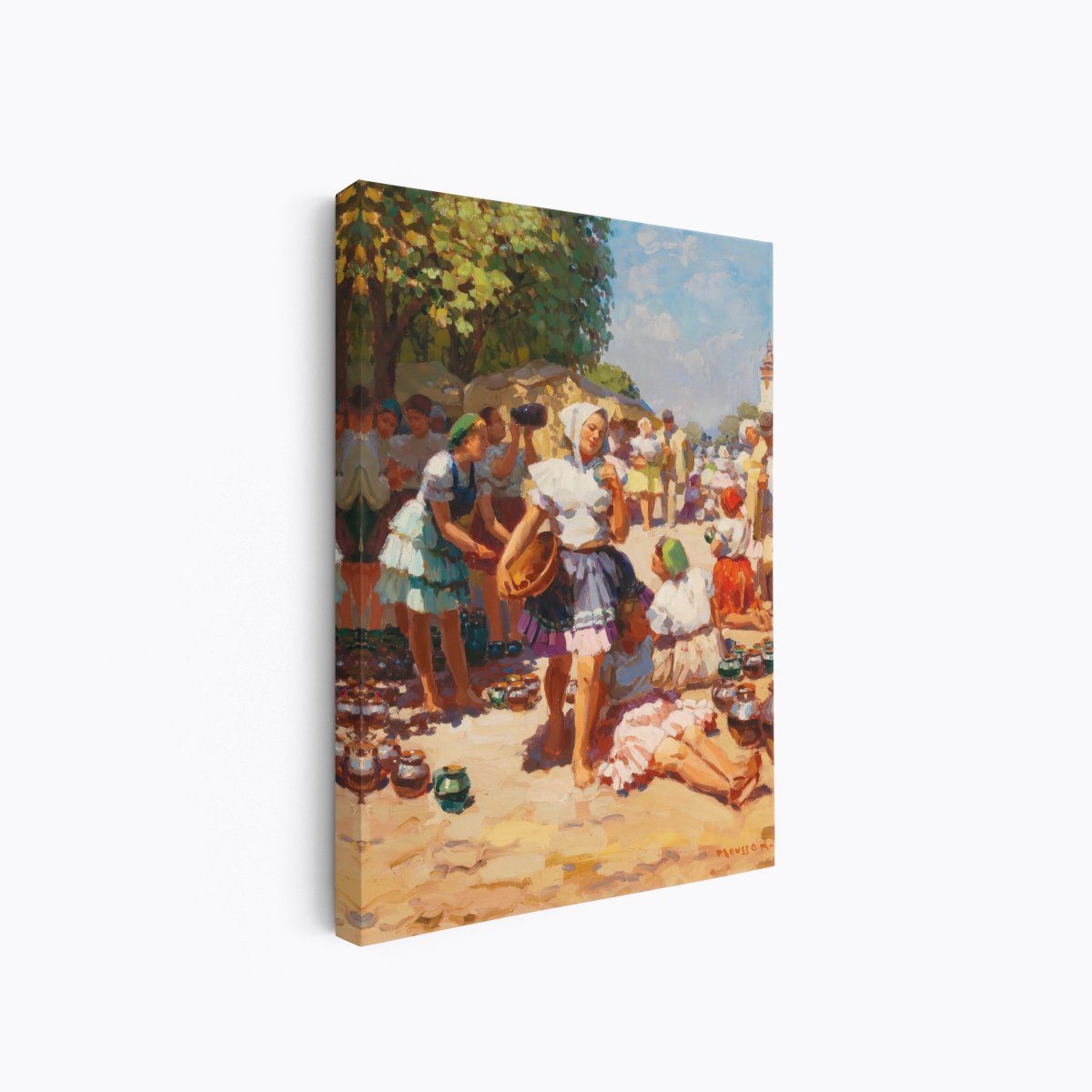 Pottery Market | Tivadar József Mousson | Ave Legato Art Prints