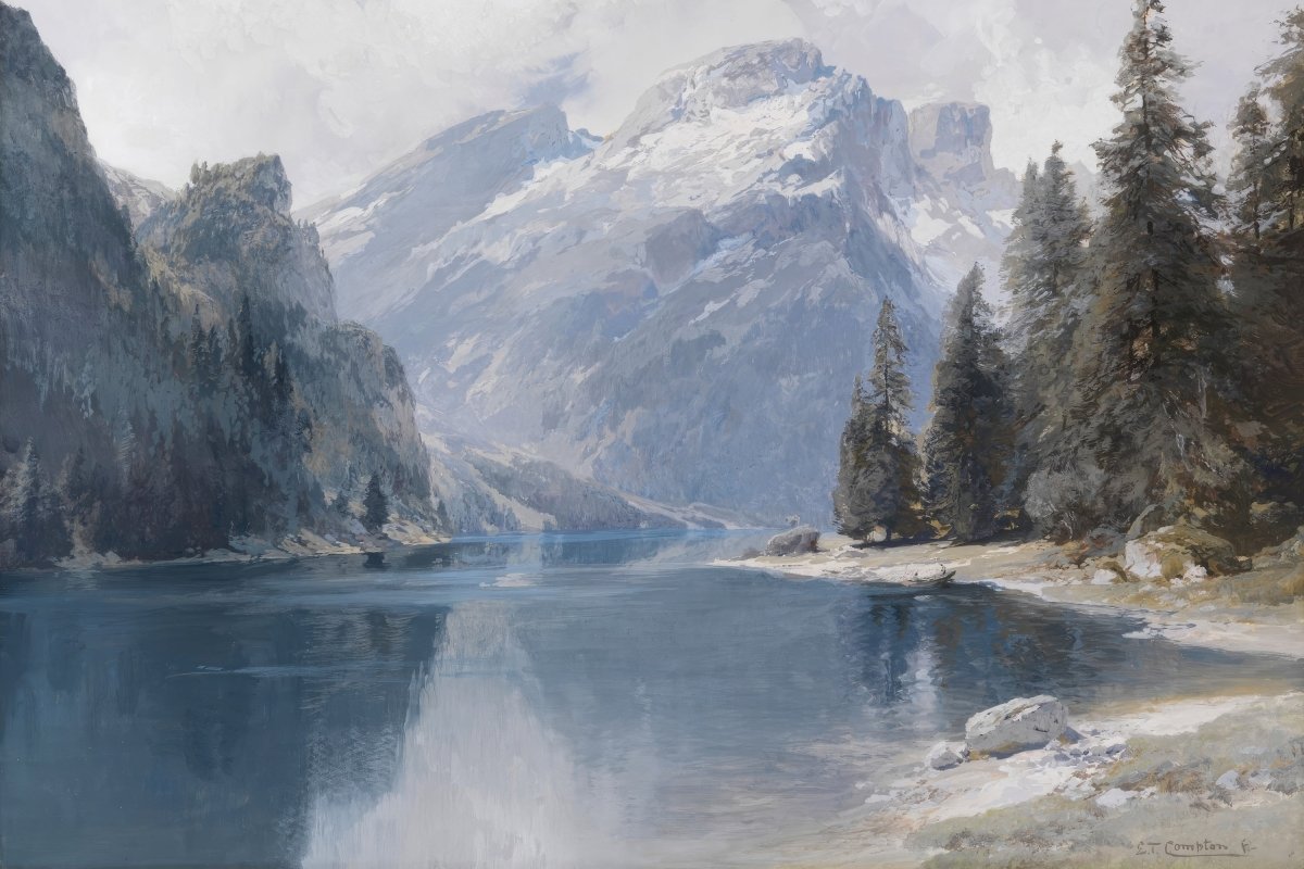 Pragser Wildsee | Edward Compton | Ave Legato Art Prints