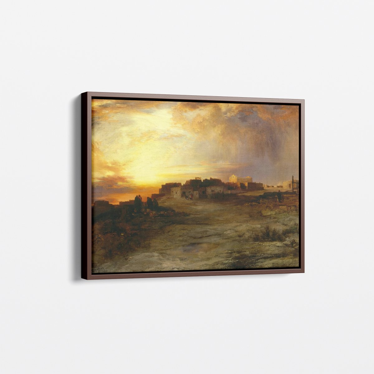 Pueblo At Sunset | Thomas Moran | Ave Legato Art Prints