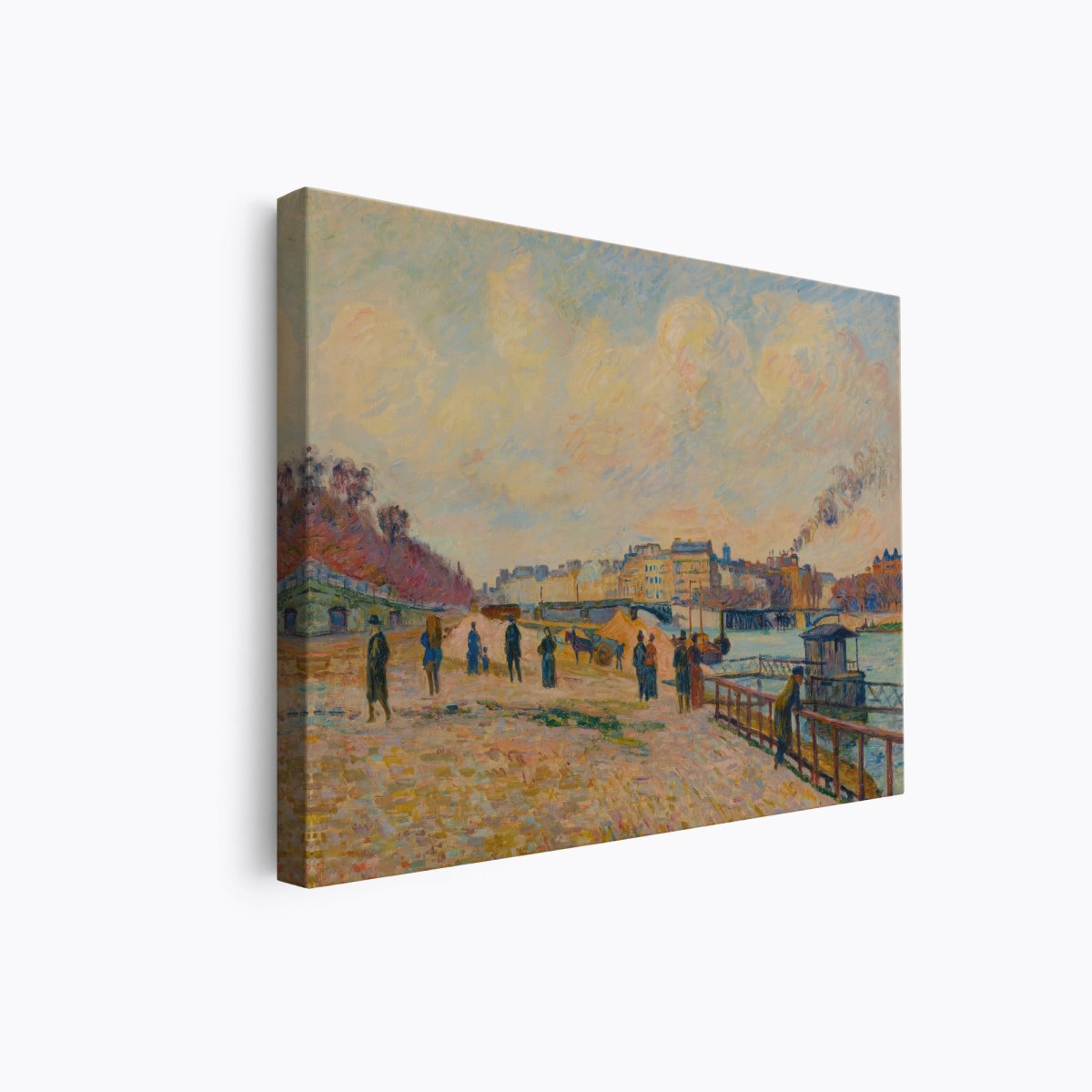 Quai Saint - Bernard, Paris | Armand Guillaumin | Ave Legato Art Prints