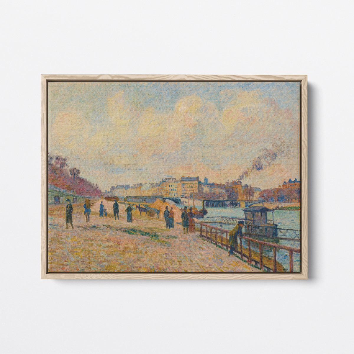 Quai Saint - Bernard, Paris | Armand Guillaumin | Ave Legato Art Prints