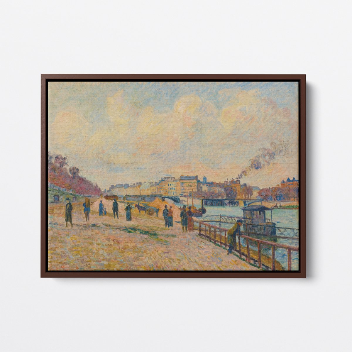 Quai Saint - Bernard, Paris | Armand Guillaumin | Ave Legato Art Prints