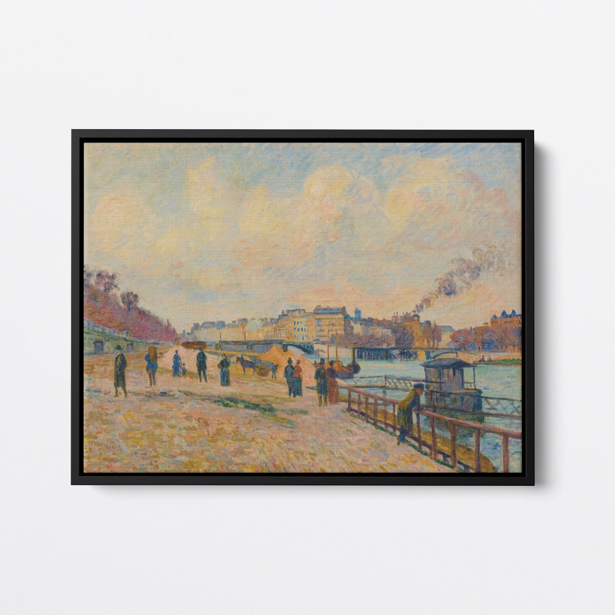 Quai Saint - Bernard, Paris | Armand Guillaumin | Ave Legato Art Prints