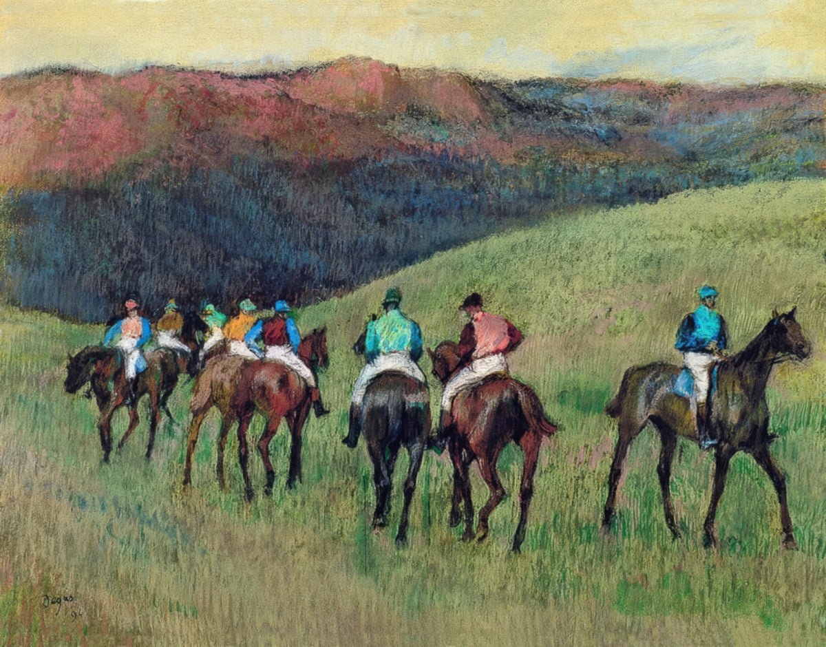 Racehorses | Edgar Degas | Ave Legato Art Prints