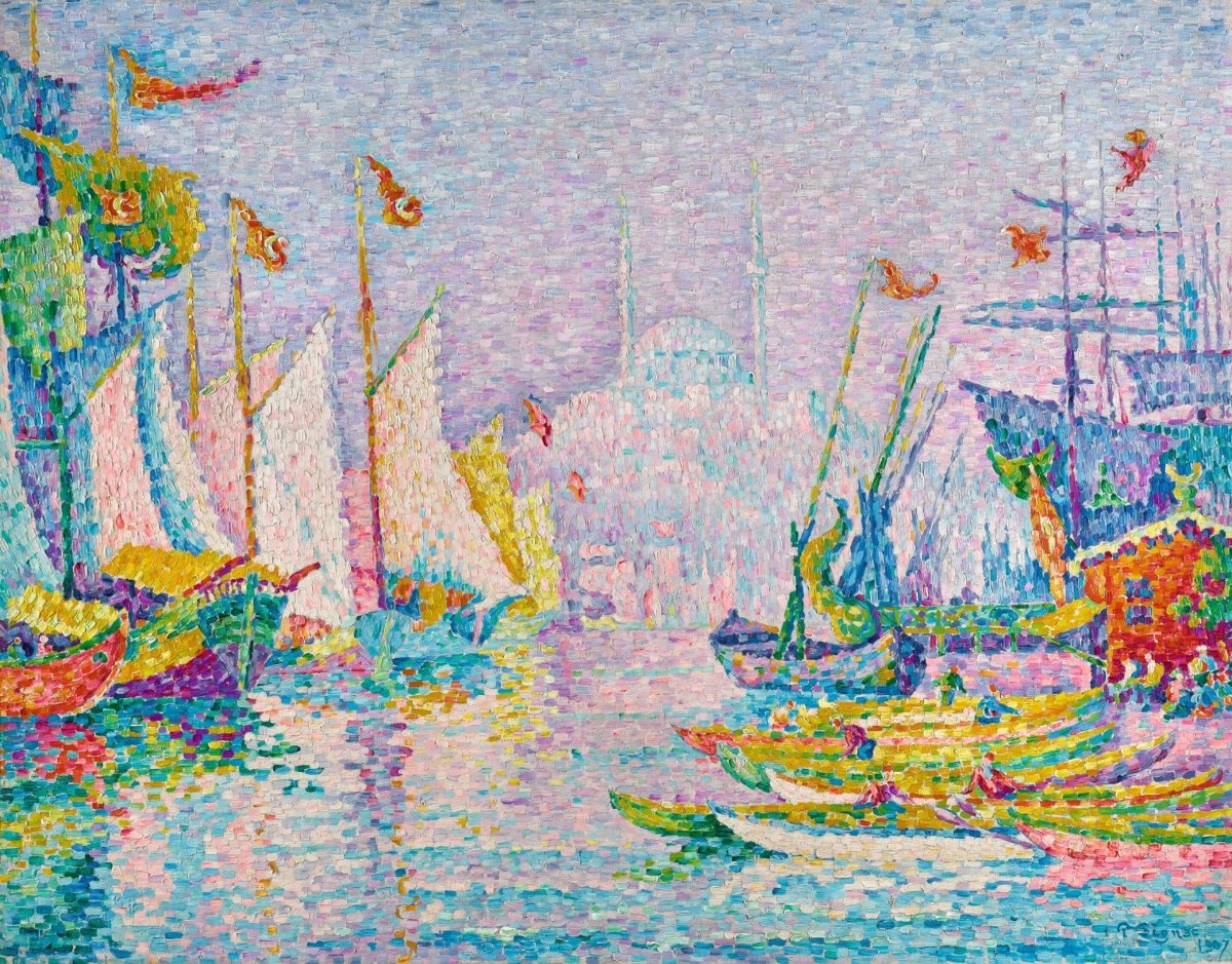 Rainbow Harbor | Paul Signac | Ave Legato Art Prints