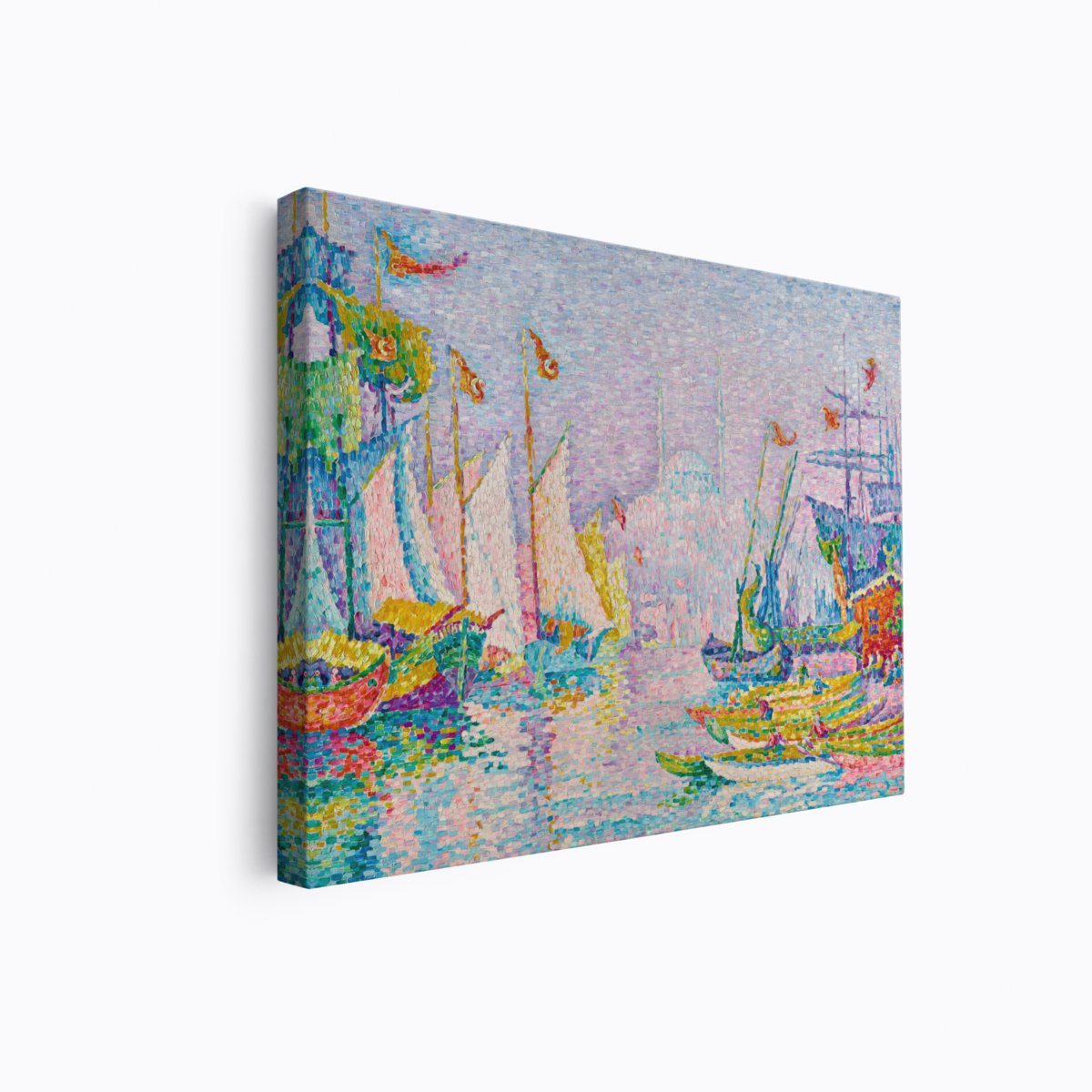 Rainbow Harbor | Paul Signac | Ave Legato | Canvas Art Prints | Vintage Artwork