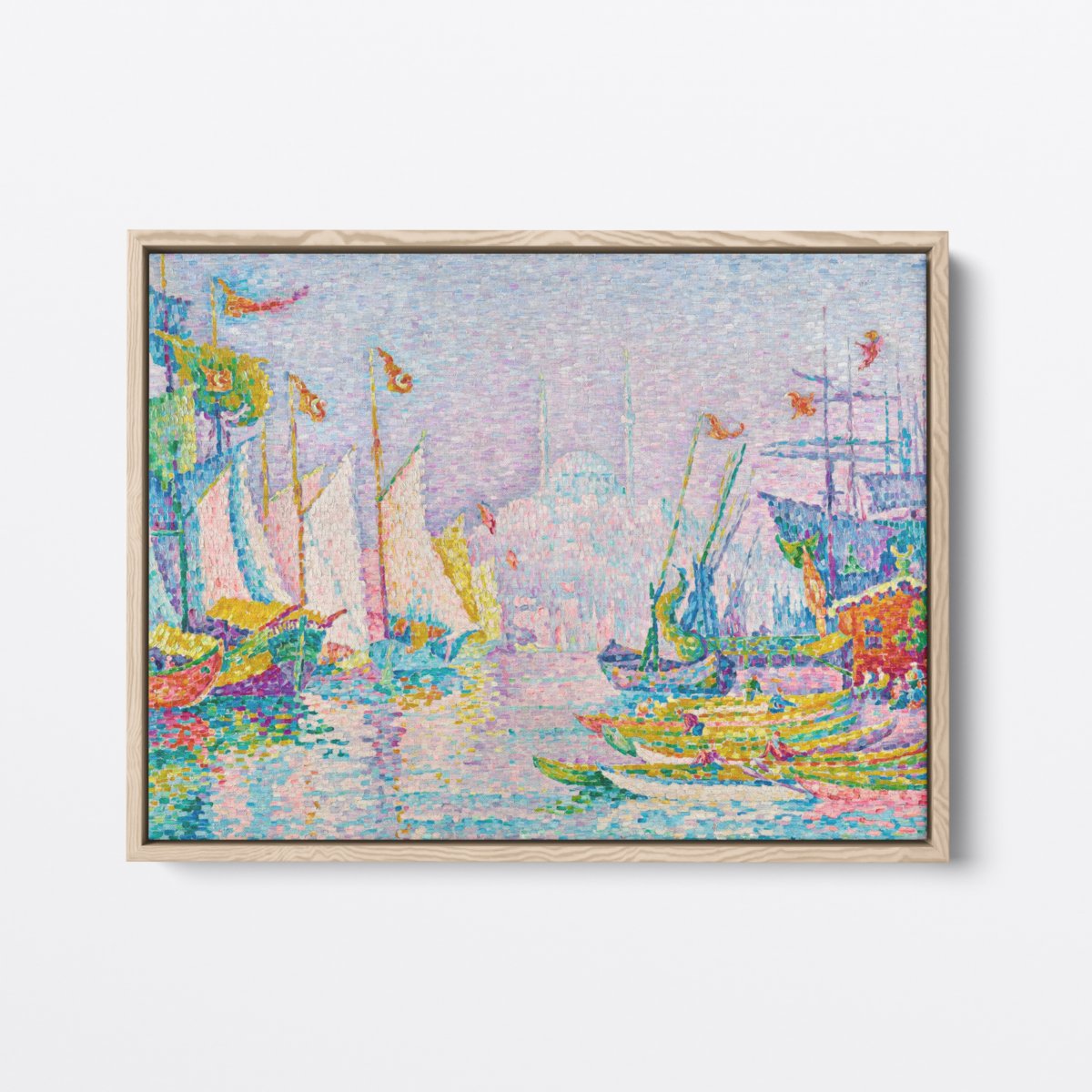 Rainbow Harbor | Paul Signac | Ave Legato | Canvas Art Prints | Vintage Artwork