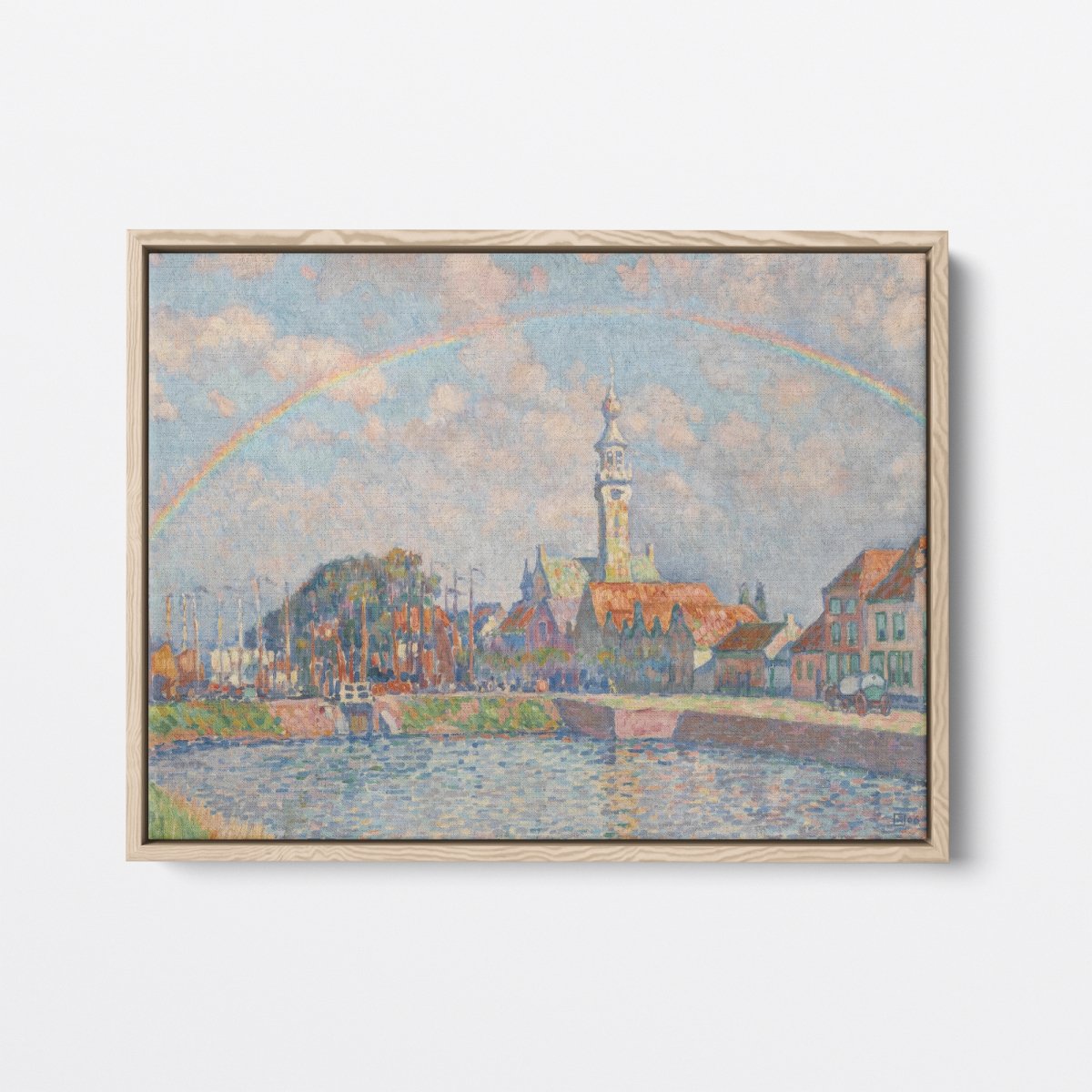 Rainbow over Veere | Theo van Rysselberghe | Ave Legato Art Prints