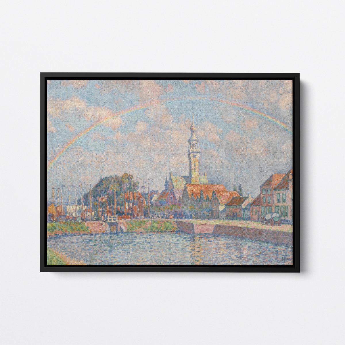 Rainbow over Veere | Theo van Rysselberghe | Ave Legato Art Prints