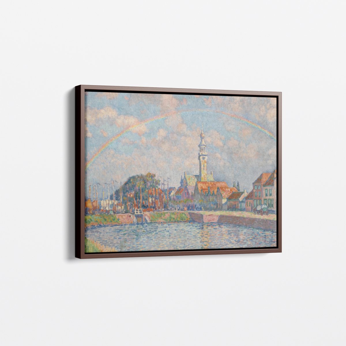 Rainbow over Veere | Theo van Rysselberghe | Ave Legato Art Prints