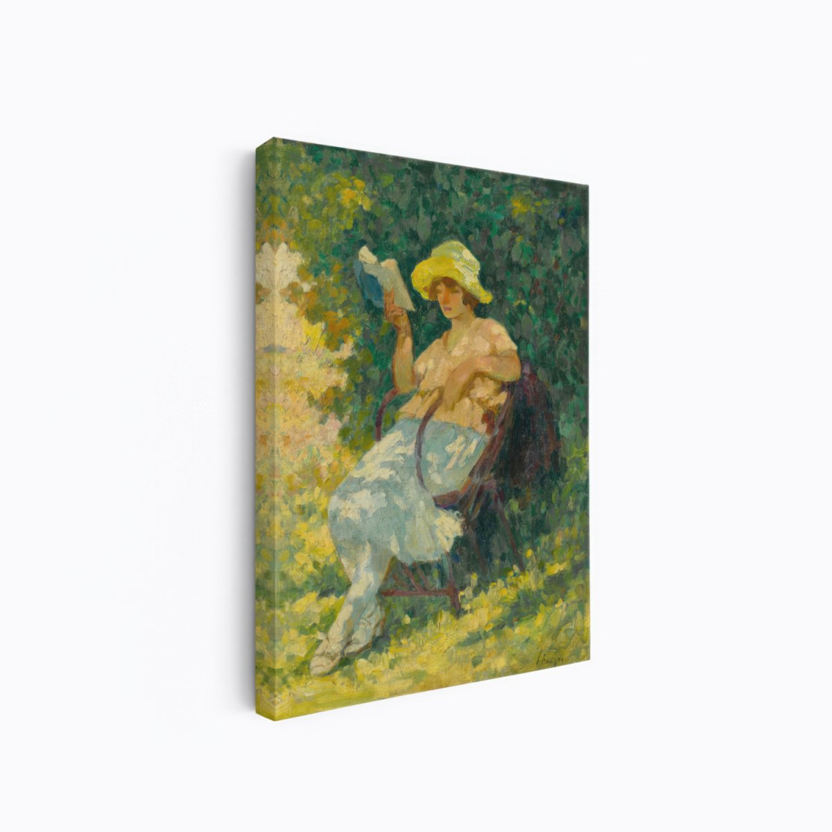 Reading in the Garden | Henri Lebasque | Ave Legato Art Prints