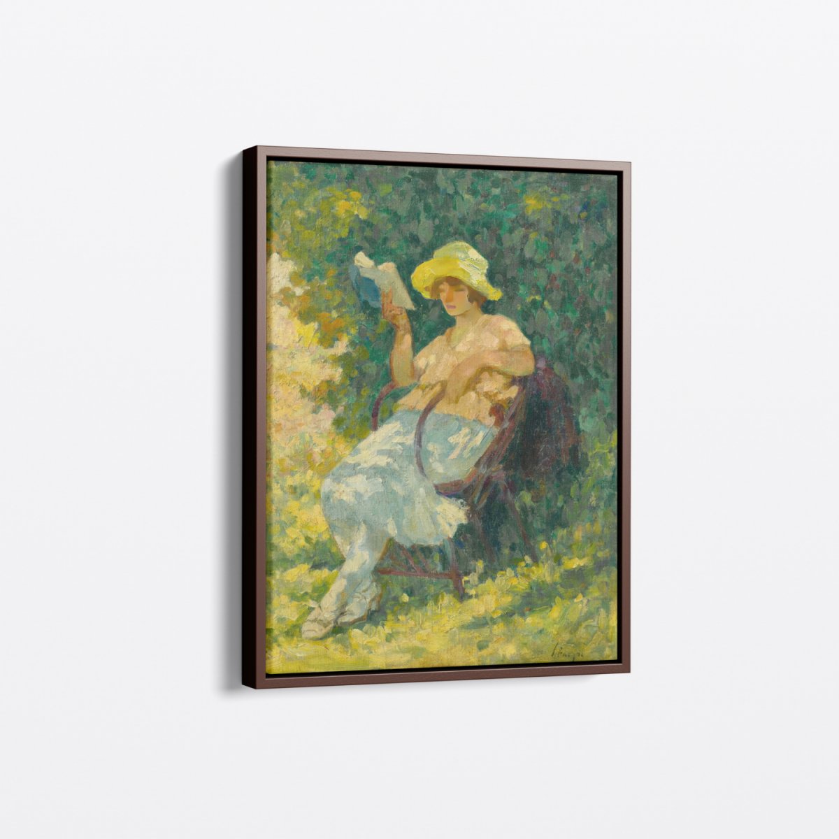 Reading in the Garden | Henri Lebasque | Ave Legato Art Prints