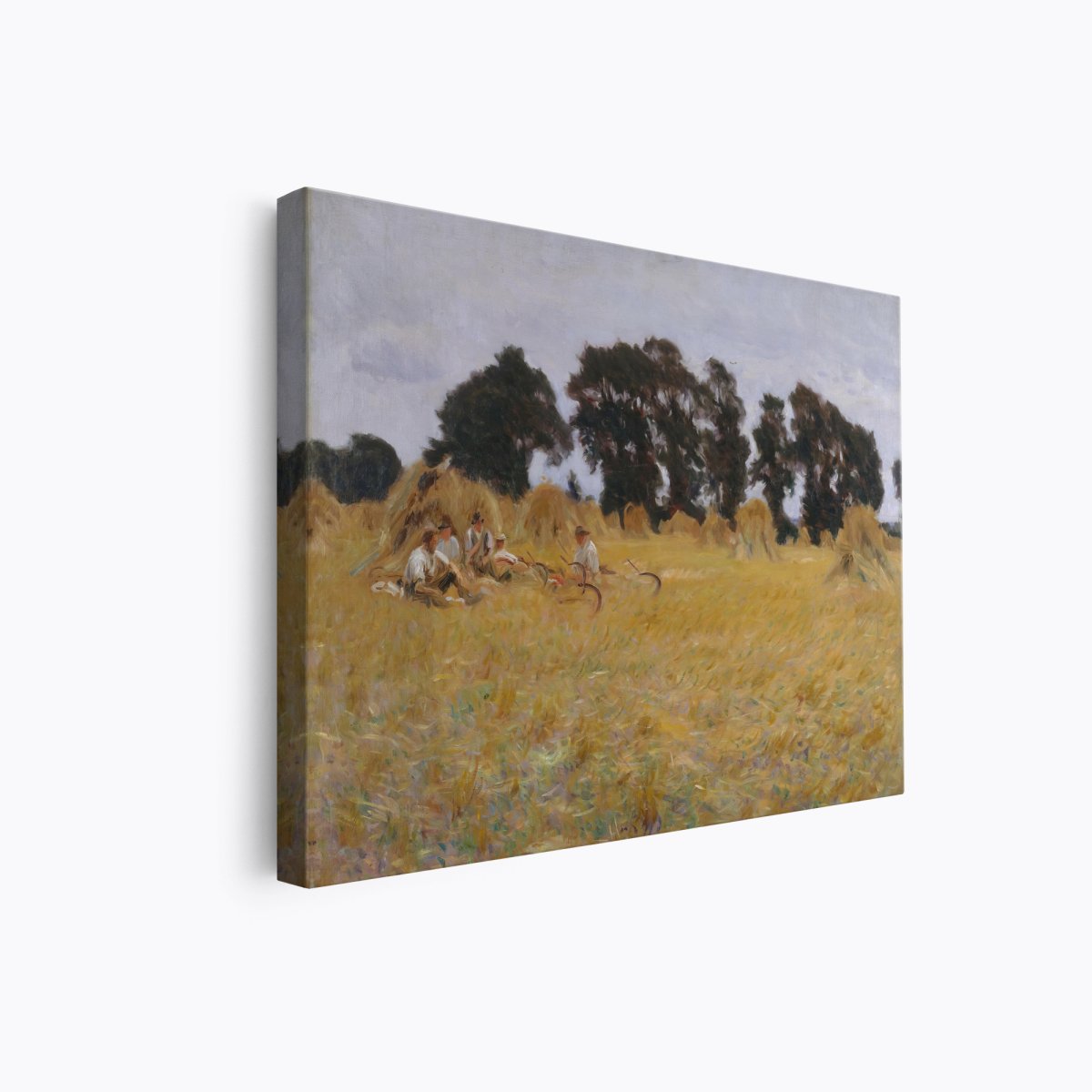 Reapers Resting in a Wheat Field | John Sargent | Ave Legato Art Prints