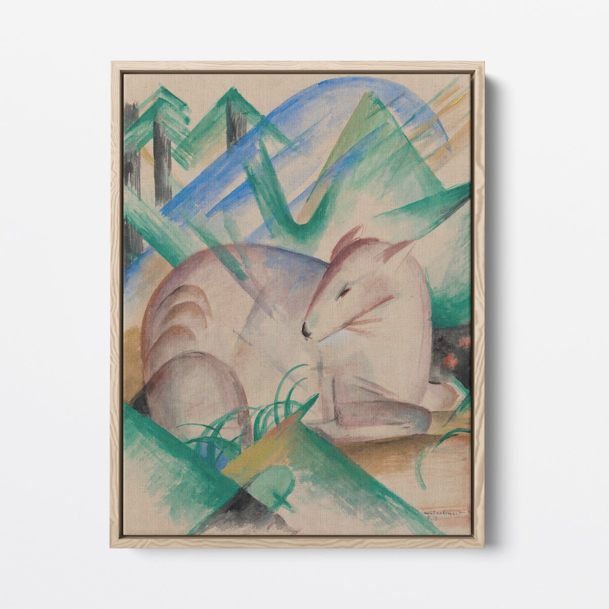 Red Deer | Franz Marc | Ave Legato Art Prints