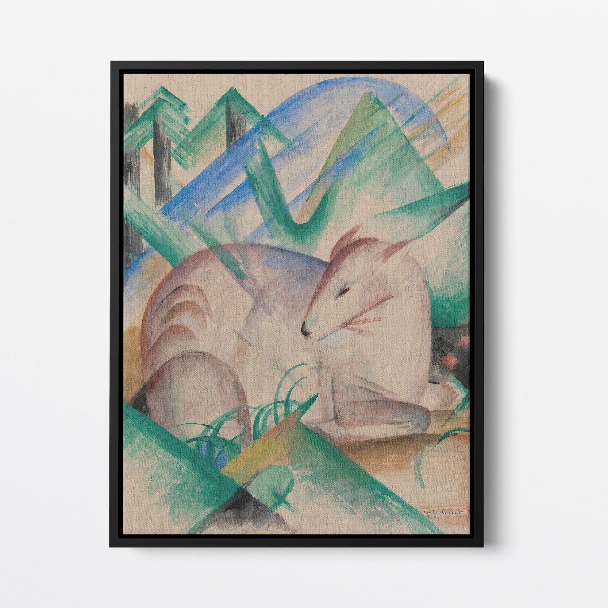 Red Deer | Franz Marc | Ave Legato Art Prints