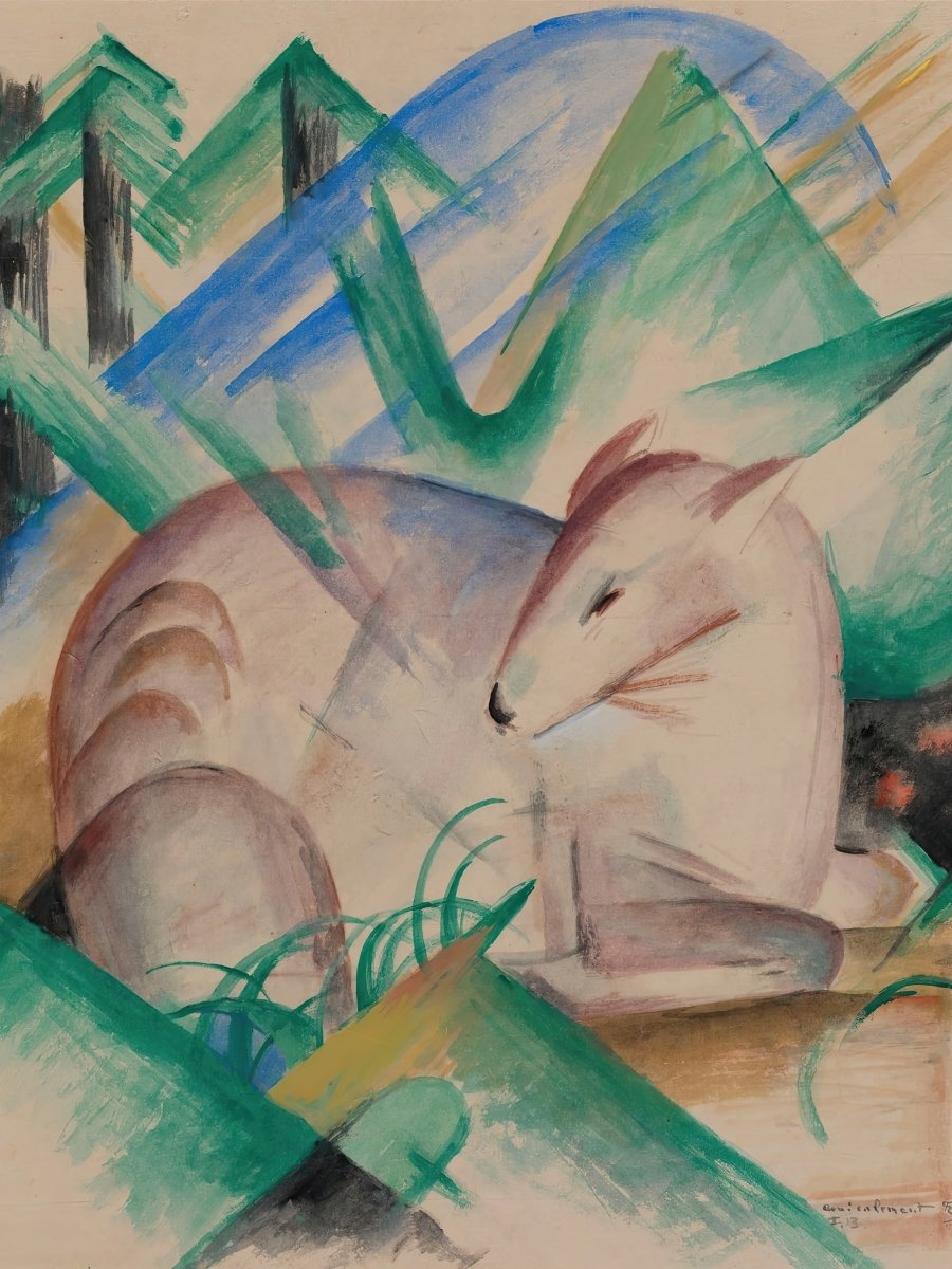 Red Deer | Franz Marc | Ave Legato Art Prints