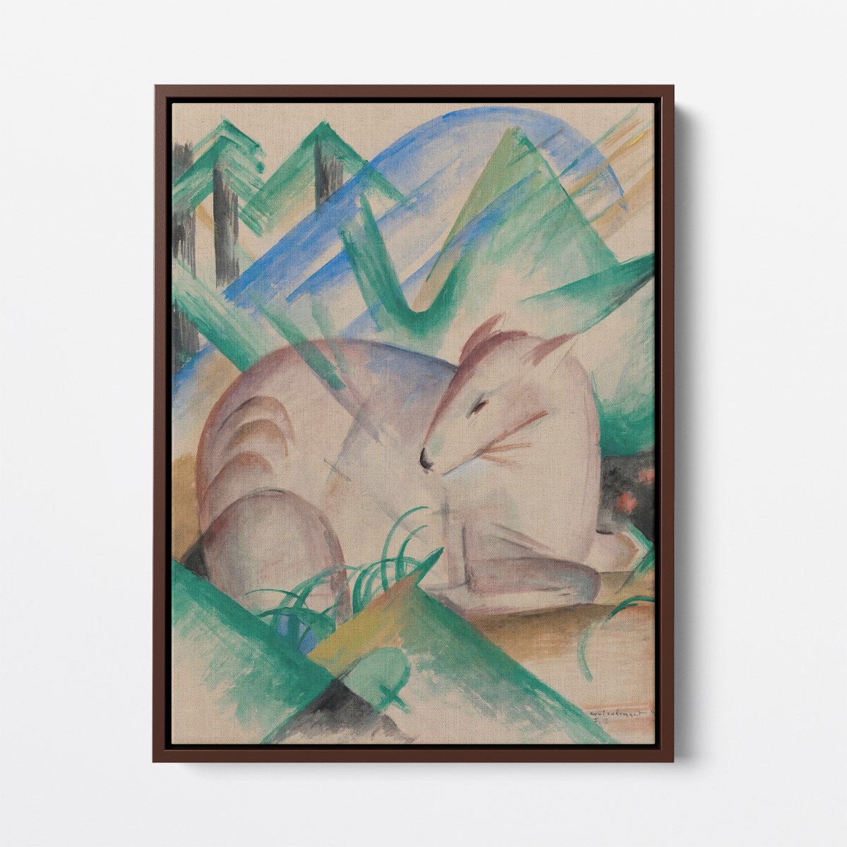 Red Deer | Franz Marc | Ave Legato Art Prints