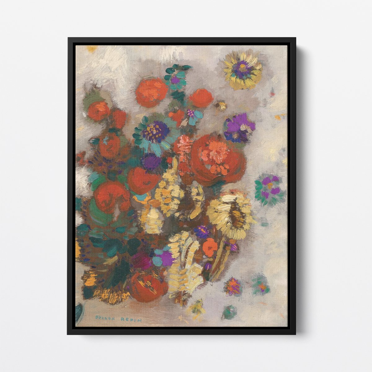 Redon's Bouquet of Flowers | Odilon Redon | Ave Legato Art Prints