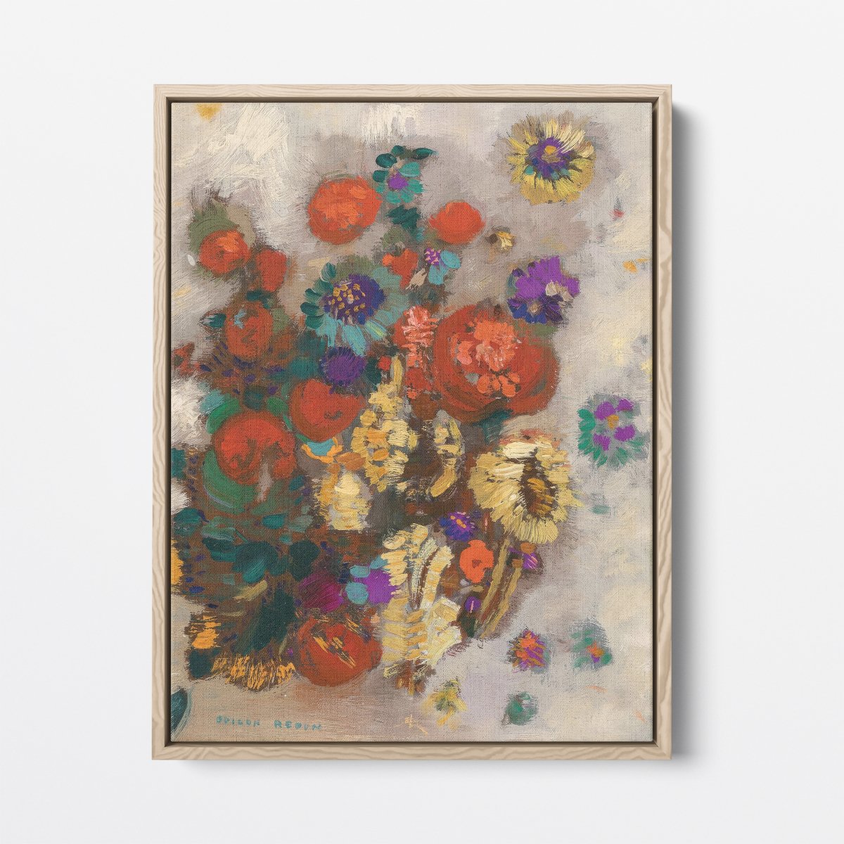 Redon's Bouquet of Flowers | Odilon Redon | Ave Legato Art Prints