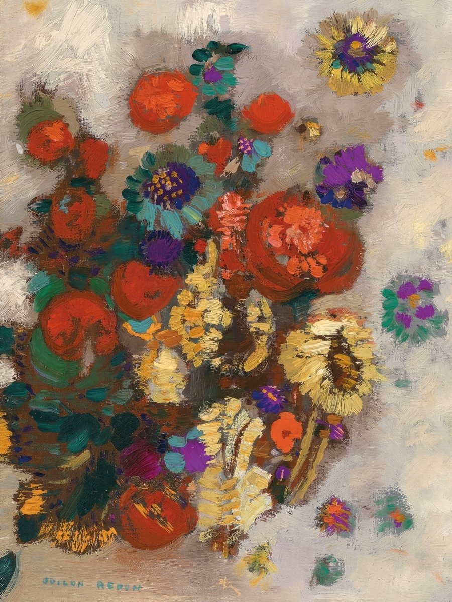 Redon's Bouquet of Flowers | Odilon Redon | Ave Legato Art Prints