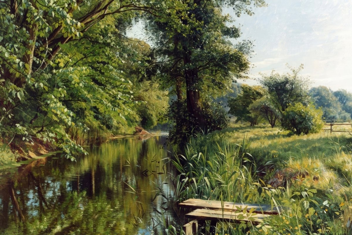 Reflections of Spring | Peder Monsted | Ave Legato Art Prints