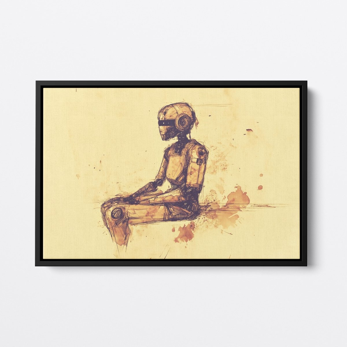 Reflective Robot | Ave Legato | Ave Legato Art Prints