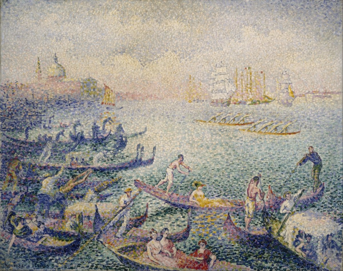 Regatta in Venice | Henri - Edmond Cross | Ave Legato Art Prints