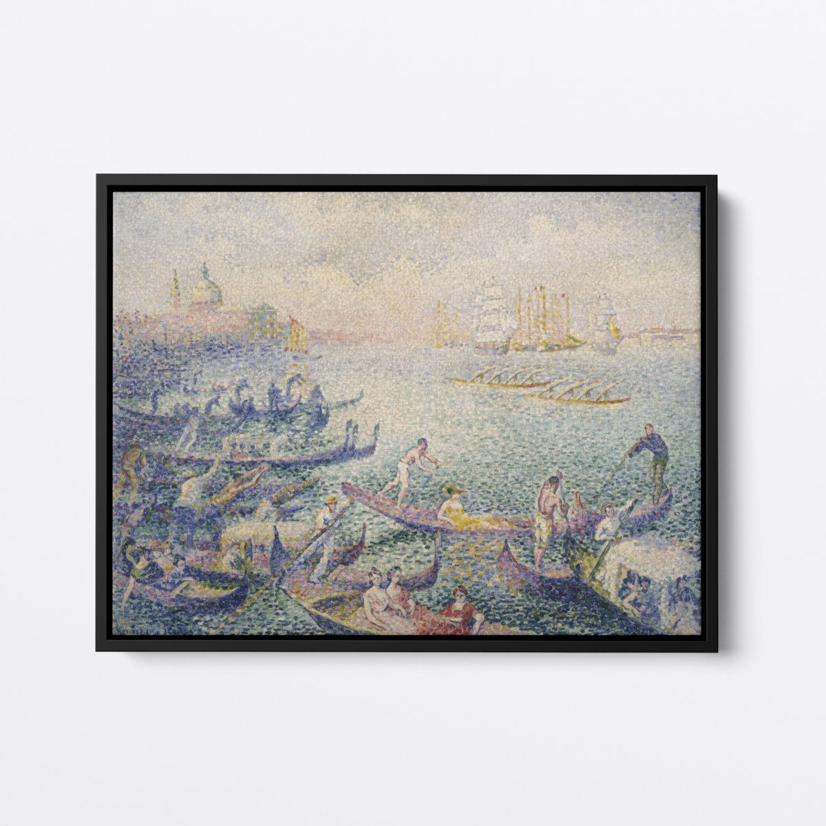 Regatta in Venice | Henri-Edmond Cross | Ave Legato | Canvas Art Prints | Vintage Artwork