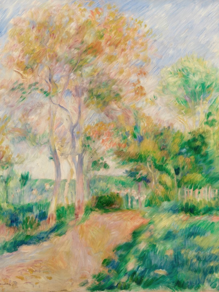 Renoir's Autumn Landscape | Pierre - Auguste Renoir | Ave Legato Art Prints