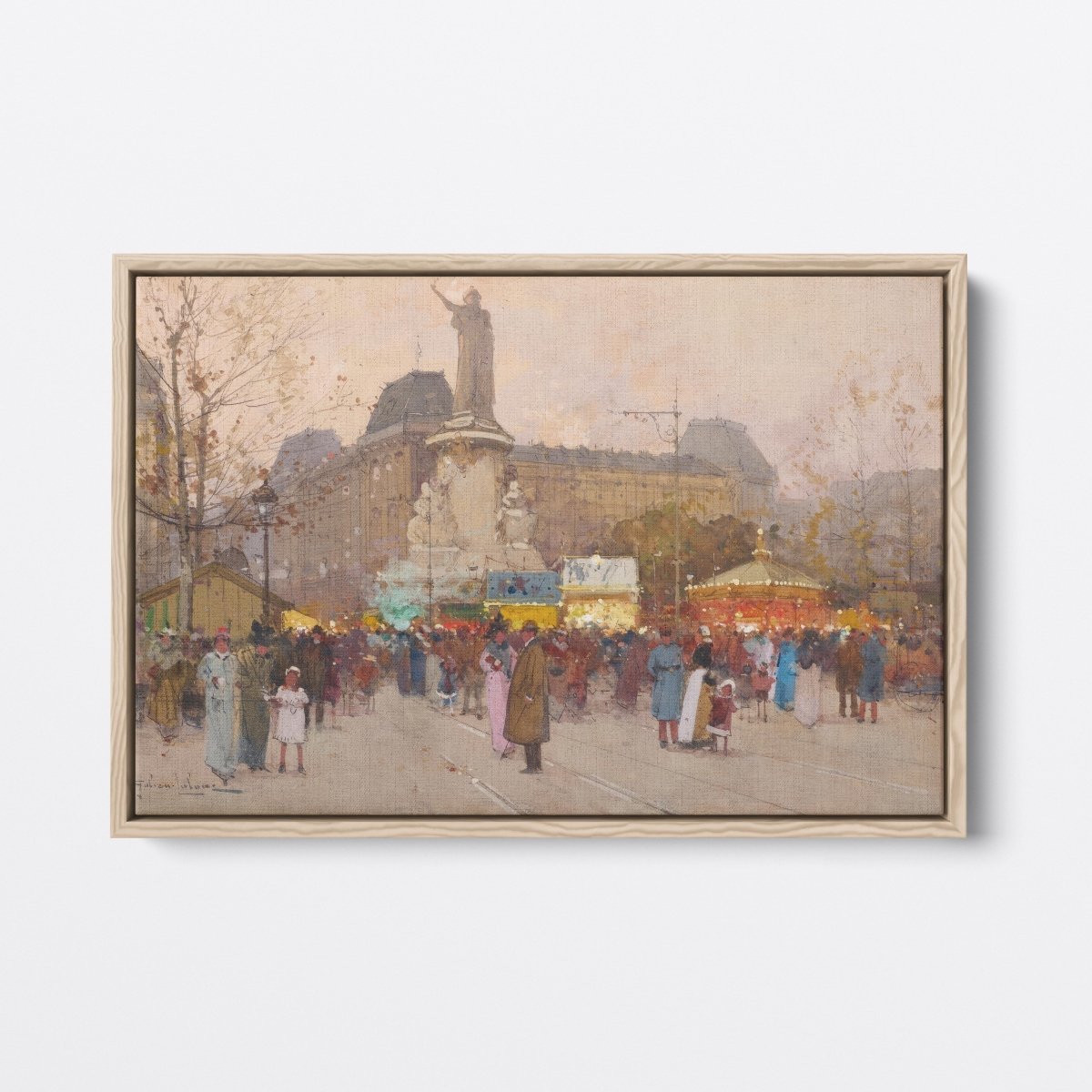 Republic Square, Paris | Eugene Galien - Laloue | Ave Legato Art Prints