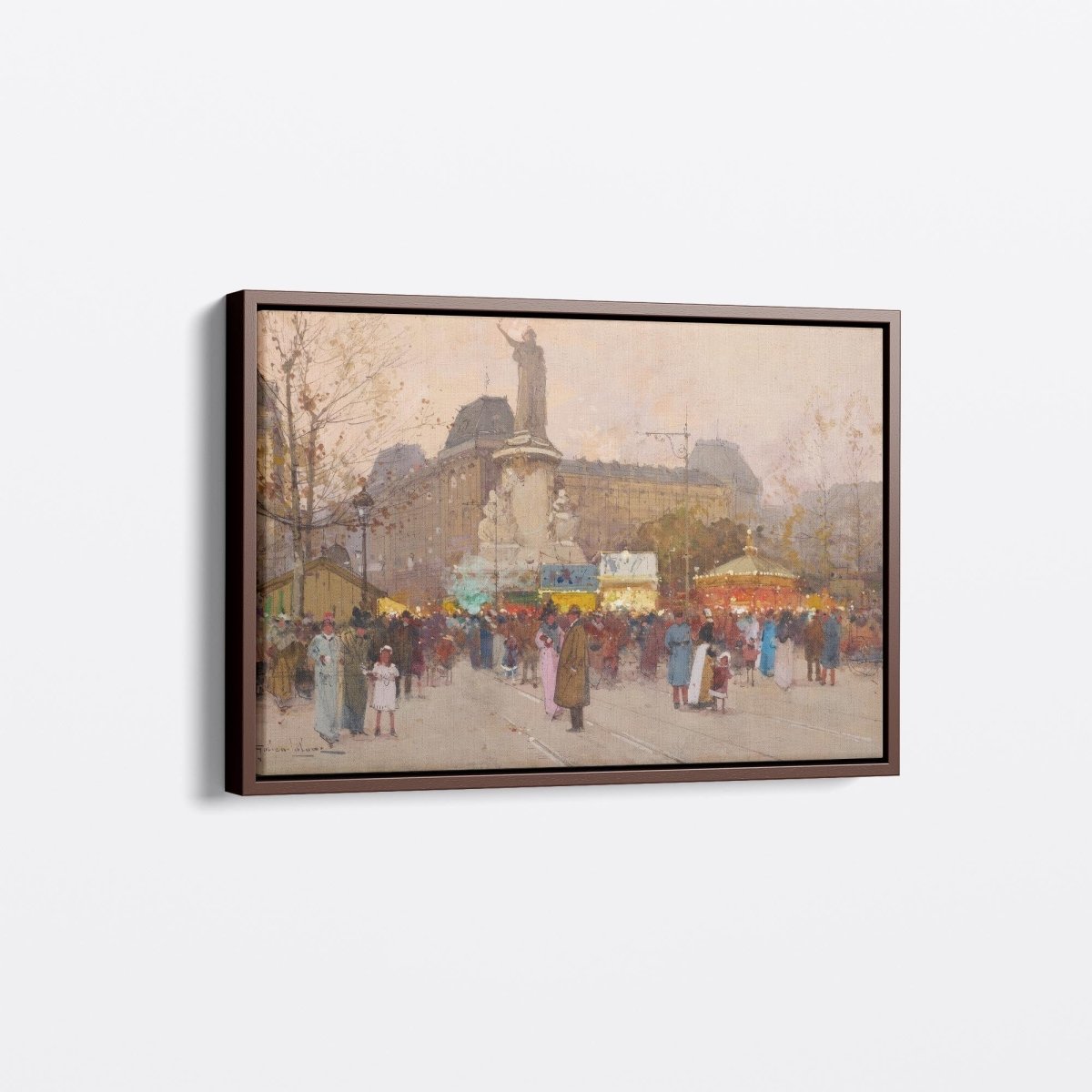 Republic Square, Paris | Eugene Galien - Laloue | Ave Legato Art Prints