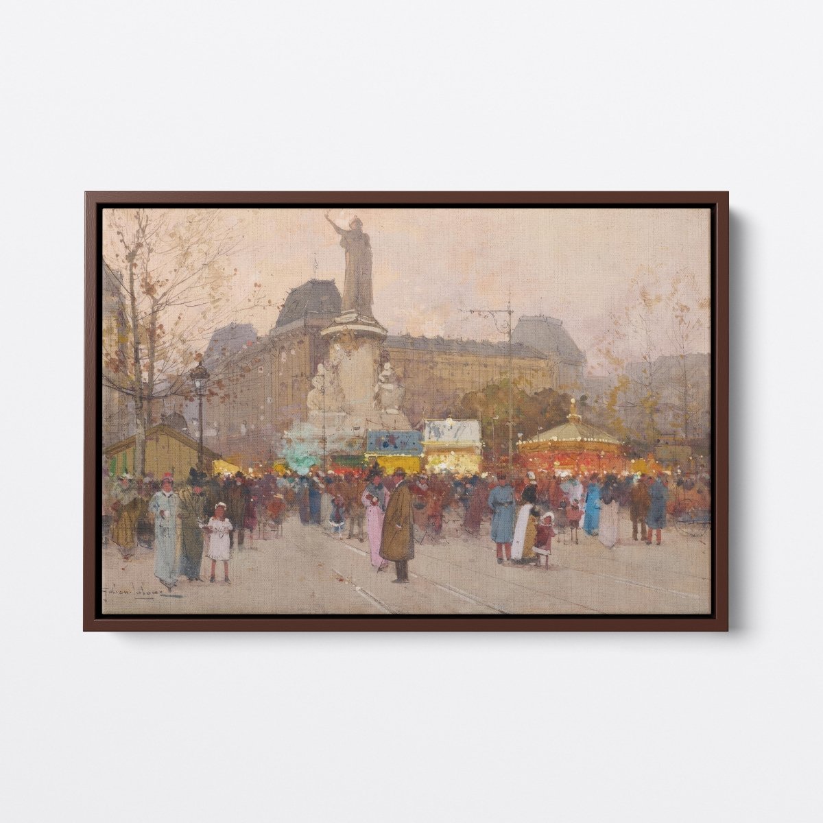 Republic Square, Paris | Eugene Galien - Laloue | Ave Legato Art Prints