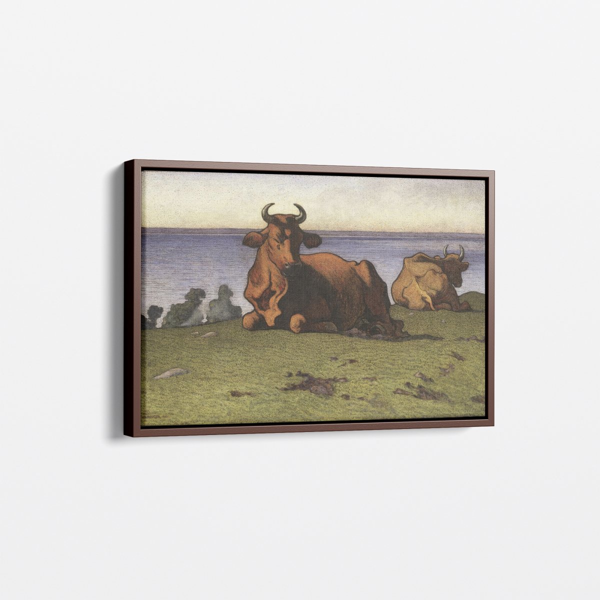 Resting Cows, Motif from Öland | Nils Kreuger | Ave Legato Art Prints