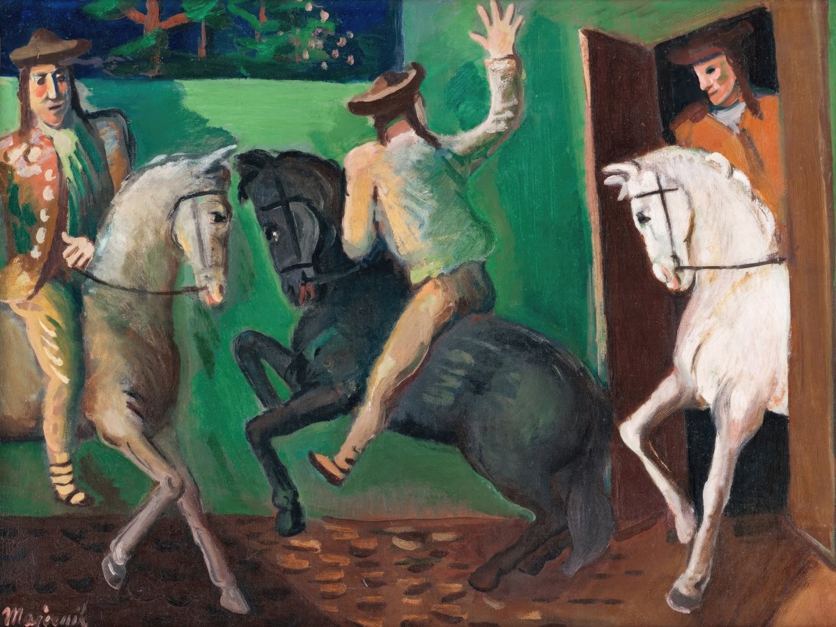 Riders on Horses | Ernst Kirchner | Ave Legato Art Prints