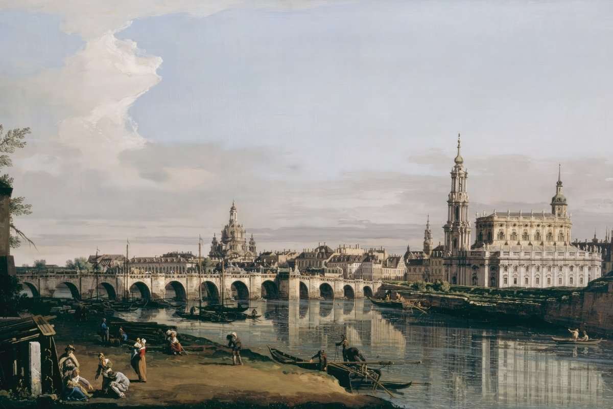 Right Bank of the Elbe | Bernardo Bellotto | Ave Legato Art Prints