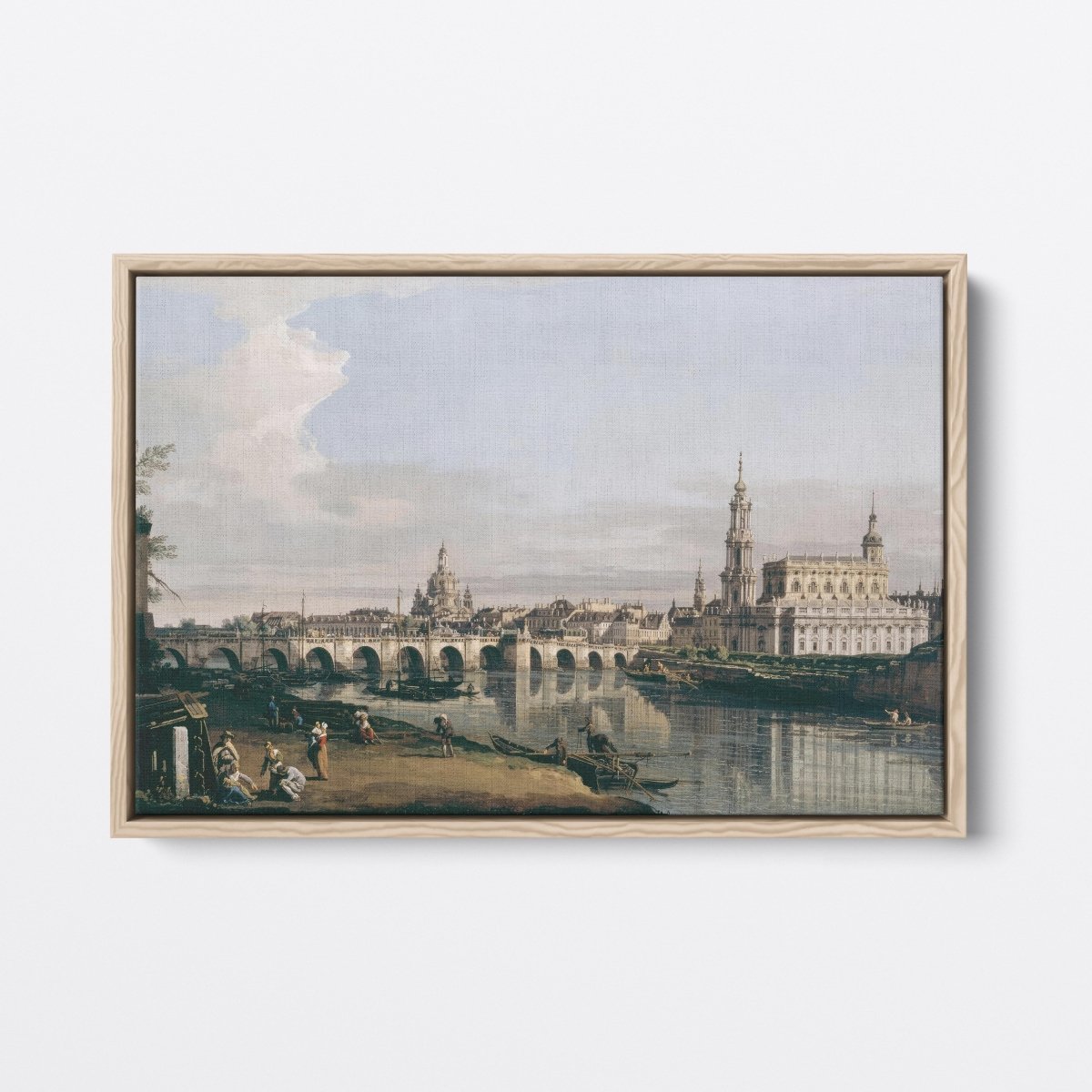 Right Bank of the Elbe | Bernardo Bellotto | Ave Legato Art Prints