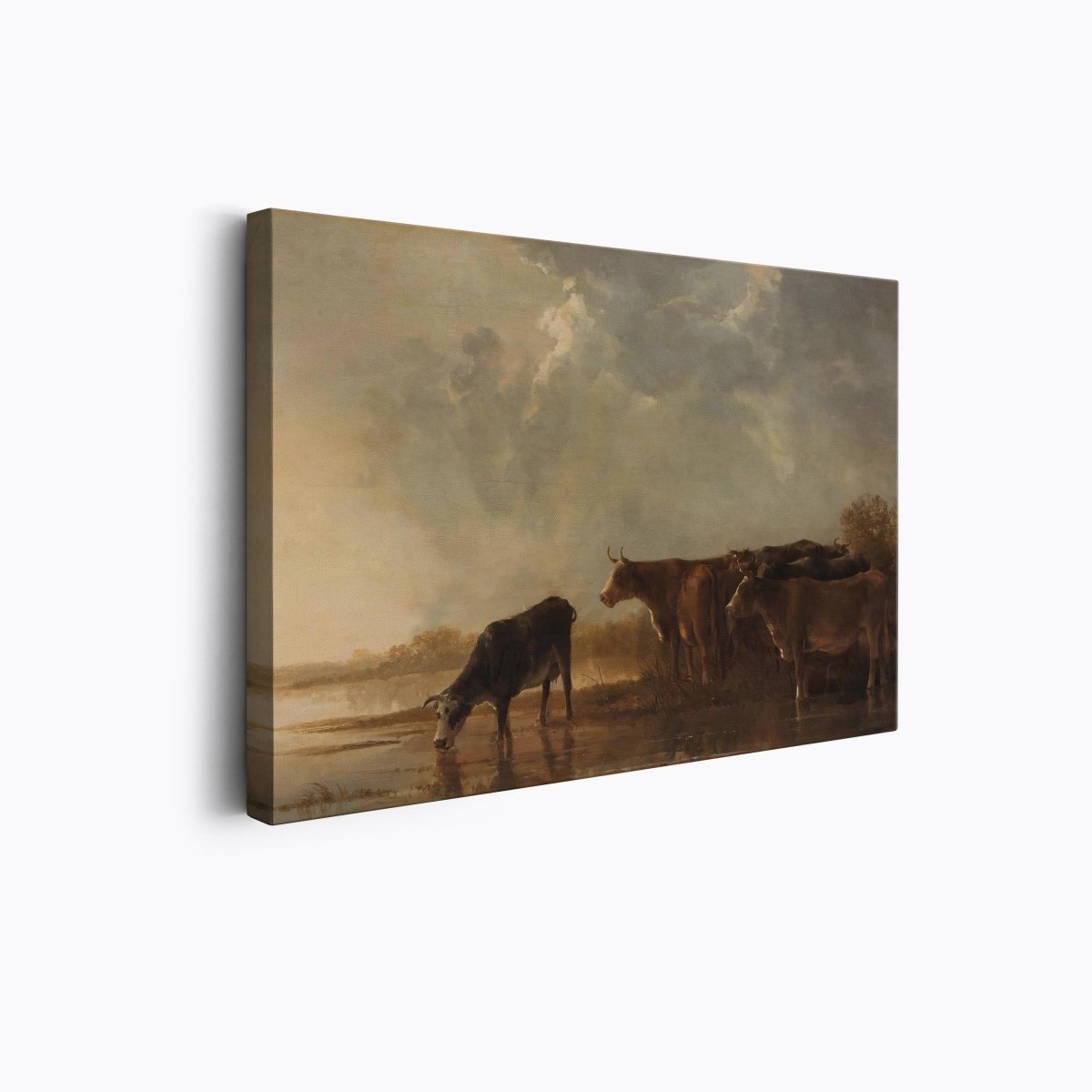 River Landscape with Cows | Aelbert Cuyp | Ave Legato Art Prints