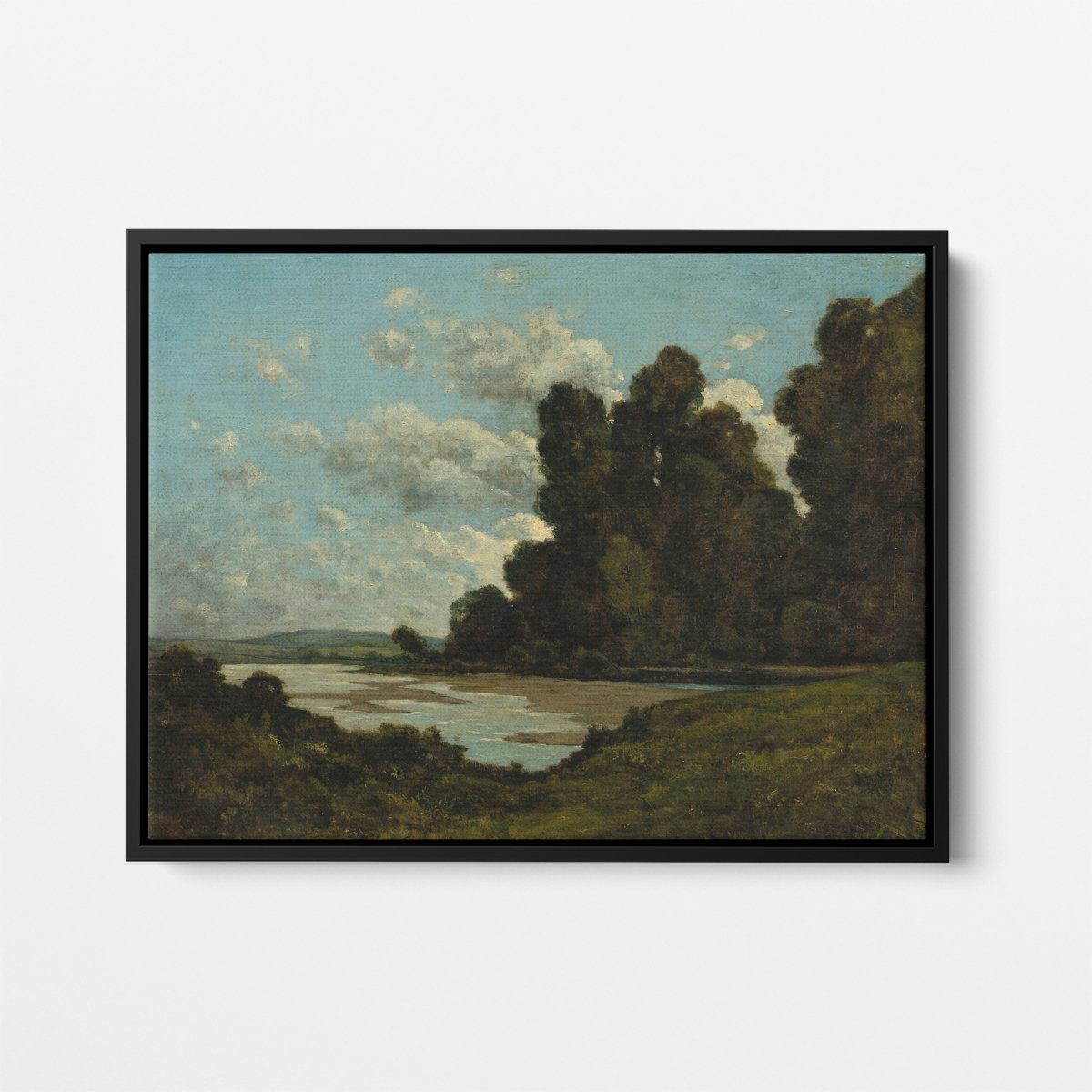 River Loire at Nevers | Henri - Joseph Harpignies | Ave Legato Art Prints