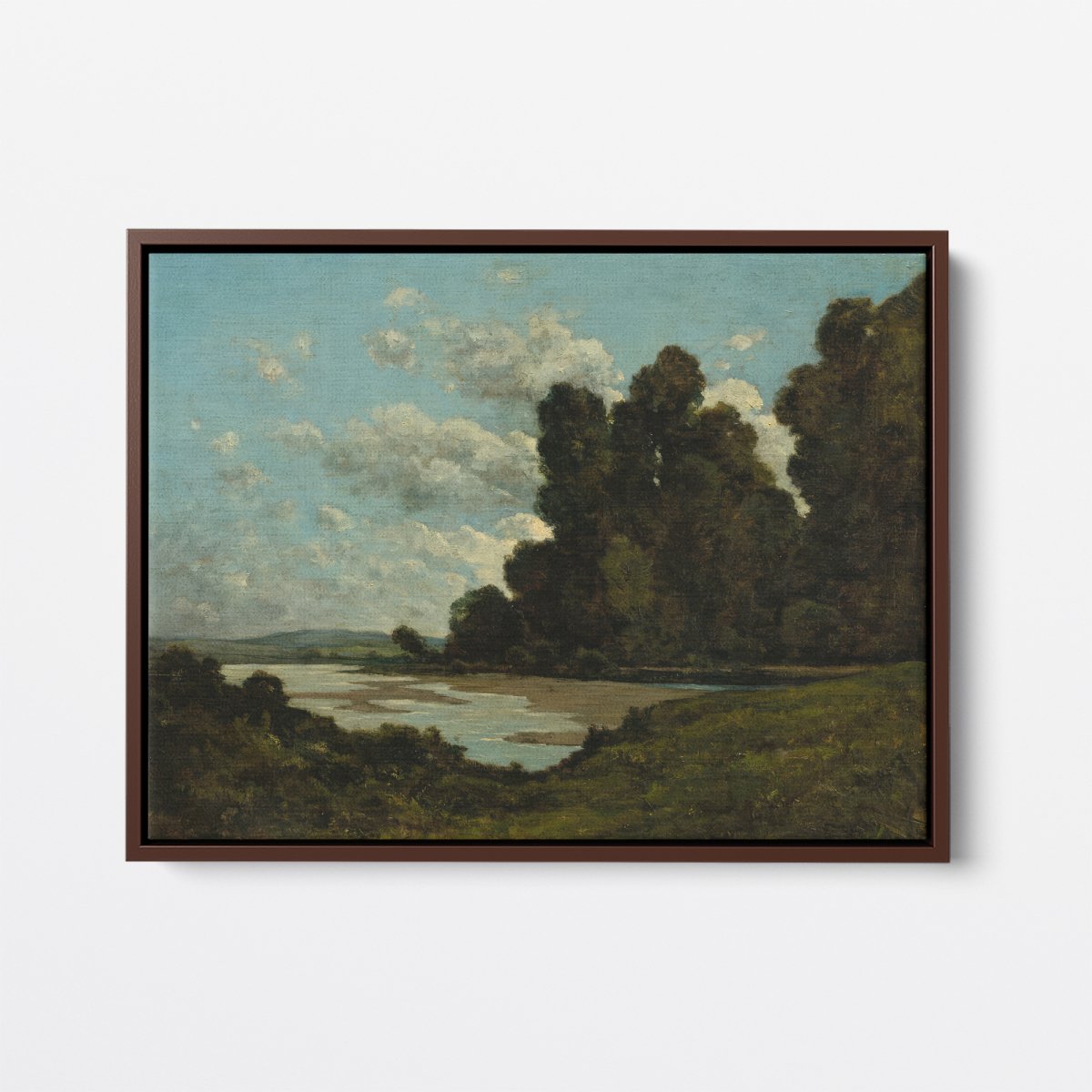 River Loire at Nevers | Henri - Joseph Harpignies | Ave Legato Art Prints