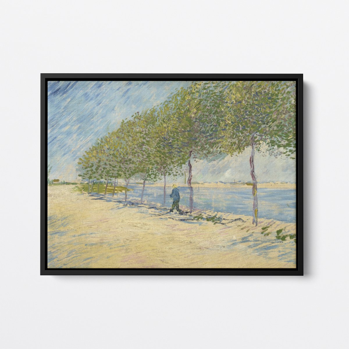 Road Along the Seine Near Asnières | Vincent van Gogh | Ave Legato Art Prints