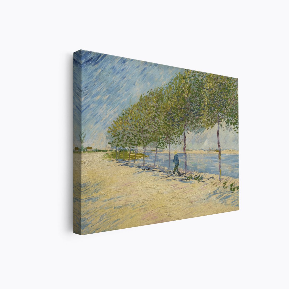 Road Along the Seine Near Asnières | Vincent van Gogh | Ave Legato Art Prints